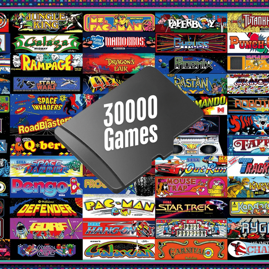 30000+ Retro Game 64GB SD Card